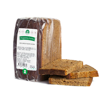 Viso grūdo ruginė duona, 500 g, Mėta