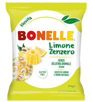Bonelle minkšti želė saldainukai Imbieras ir Citrina 175g, Bonelle