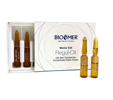 BioMer sebumo išsiskyrimą reguliuojantis koncentratas REGUL OIL (5 x 2 ml), BioMer