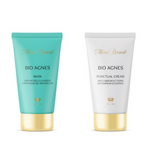 Rinkinys į aknę linkusiai veido odai BIO AGNES 40 ml+ 40 ml, Alissi Bronte