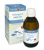 Omega-3 Arktis su vitaminu D, aliejus 200ml, Norsan