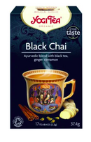 Ajurvedinė juodoji arbata su prieskoniais, ekologiška, Yogi Tea, 17 pak.