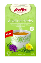 Ajurvedinė arbata ALKALINE HERBS, ekologiška, Yogi Tea, 17 pak.