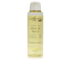 Drėkinantis micelinis vanduo, Saflora 150 ml.