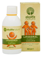 CUREIT® kurkuminas liposomose. Maisto papildas, 250ml Ekolife natura