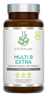 B vitaminų kompleksas su vitaminu C „Multi B Extra“. Maisto papildas, Cytoplan 60 tabl.