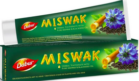 Dantų pasta MISWAK su juodgrūde Dabur,100ml