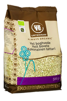 Grikių kruopos (nekepintos), ekologiškos, URTEKRAM, 500g