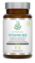 Vitaminas B12. Maisto papildas Cytoplan, 60kaps.