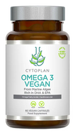 Omega-3. Maisto papildas Cytoplan, 60kaps.