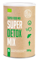 Miltelių mišinys SUPER DETOX MIX, ekologiškas, Diet Food, 300g