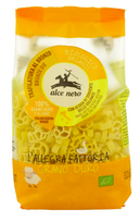 Kietųjų kviečių makaronai „Gyvūnėliai“, ekologiški, Alce Nero, 250 g