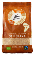 Cukranendrių cukrus „Demerara“, ekologiškas, Alce Nero, 500 g