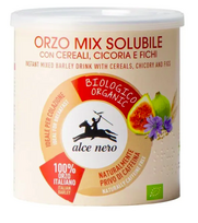 Tirpus miežių gėrimas su cikorijomis, ekologiškas, Alce Nero, 125 g
