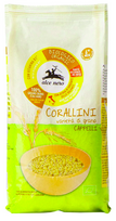 Kietųjų kviečių makaronai CORALLINI, kūdikiams nuo 6 mėn., ekologiški, Alce Nero, 500 g