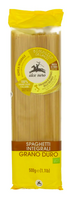 Pilno grūdo kviečių makaronai SPAGHETTI, ekologiški, Alce Nero, 500 g