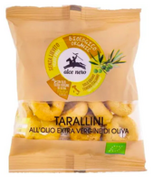 Krekeriai TARALLINI su alyvuogių aliejumi, ekologiški, Alce Nero, 40 g