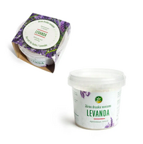 Jūros druska vonioms LEVANDA, 350 g, Mėta