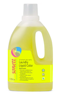 Skalbimo skystis spalvotiems audiniams, ekologiškas 1,5l, Sonett