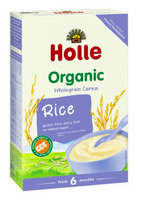 Ryžių košė kūdikiams nuo 6 mėn., ekologiška Holle, 250g