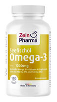 Žuvų taukai Omega-3 1000mg. Maisto papildas, Zein Pharma 140kaps.