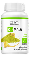 Peruvinė pipirnė (maca). Maisto papildas, ekologiškas 60kaps. Zenyth