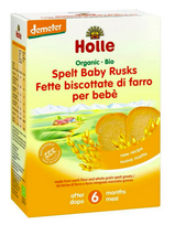 Speltų džiūvėsėliai kūdikiams nuo 6 mėn., biodinaminiai, Holle, 200 g