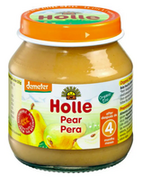 Kriaušių tyrelė kūdikiams nuo 4 mėn., biodinaminė, Holle, 125 g