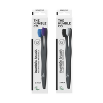 Humble augalinis dantų šepetėlis 2-PACK - SOFT