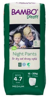 BAMBO Ekologiškos sauskelnės-kelnaitės DREAMY BOY (15-35 kg), 10 vnt.