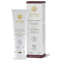 ORO DI SPELLO Maitinamasis plaukų kondicionierius „NOURISHING HAIR CONDITIONER Restructuring and Moisturizing“, 30ml