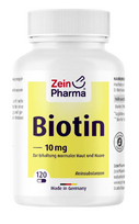 Biotinas. Maisto papildas, Zein Pharma 120 kaps.