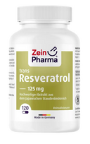 Resveratrolis 125 mg. Maisto papildas, Zein Pharma 120 kaps.