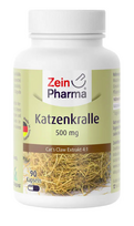Gauruotosios unkarijos šaknis CATS’S CLAW 500 mg. Maisto papildas, Zein Pharma 90 kaps.