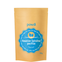 Havajų salų Spirulina 100 g (200 tab.), POWDI