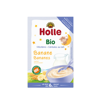 Ekologiška pieno košė su bananais, Holle, 250 g