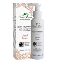 Drėkinamasis kūno aliejus su cinamonu „Island Spice“, Nature's Secrets, 143 ml