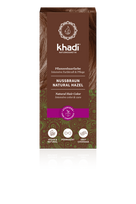 Augaliniai plaukų dažai "Riešuto ruda", Khadi Naturprodukte, 100g