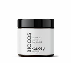 Šviežių kokosų aliejus, ekologiškas, 50ml, BIOCOS