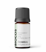 Čiobrelių eterinis aliejus (vaistinių, linalolio tipo), 3ml, BIOCOS