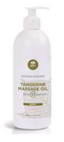 MASAŽO ALIEJUS SU MANDARINAIS (TANGERINE MASSAGE OIL), GMT beauty, 500 ml