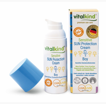 Apsauginis kremas nuo saulės SPF50, Vitalkind, 50ml