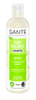 Šampūnas su obuoliais ir baltymais PURE BALANCE, Sante, 250 ml
