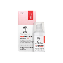 Drėkinantis kremas paakiams su hialuronu ir šeivamedžiu, GG's True Organics, 15ml