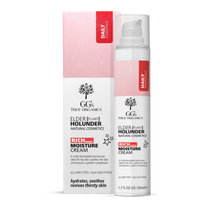 Stipriai drėkinantis kremas išsausėjusiai veido odai, GG's True Organics, 50ml