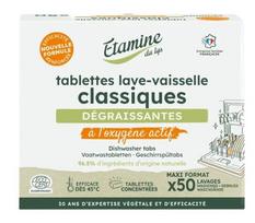 Indų plovimo tabletės indaplovėms, 50vnt, E.D.L. Nature