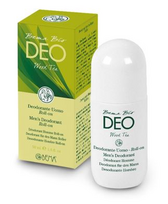 Bema Bio rutulinis dezodorantas vyrams be dujų, Deo Wood Tea, 50ml