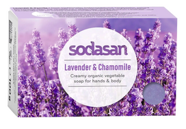 Muilas su levandomis ir ramunėlėmis, Sodasan, 100g