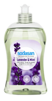 Indų ploviklis su levandų ir mėtų aromatu, Sodasan, 500ml