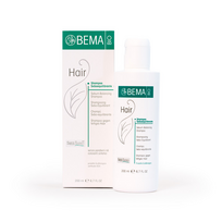 BEMA BIO HAIR šampūnas riebiai galvos odai ir plaukams "Sebum-Balancing Bio Shampoo", 200 ml